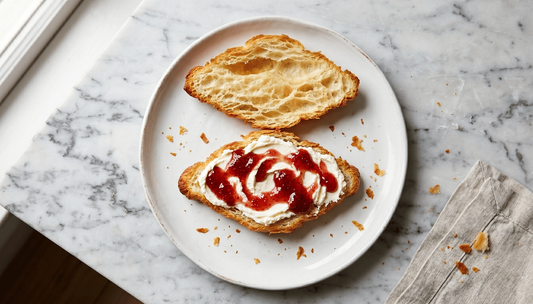 Luxury Continental Upgrade: Toasted Berry & Mascarpone Croissants