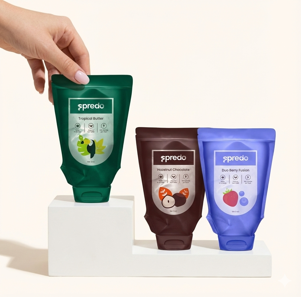 Collection of Spredo products