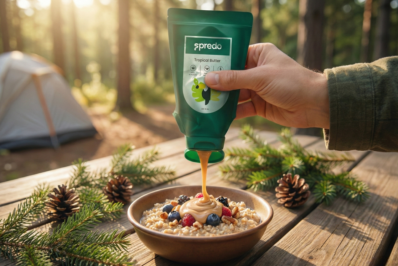 A person enjoying a vibrant drink